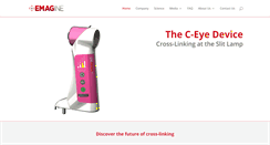 Desktop Screenshot of emagine-eye.com